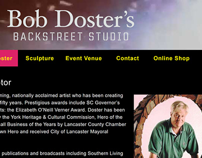 Sculptor Bob Doster Website