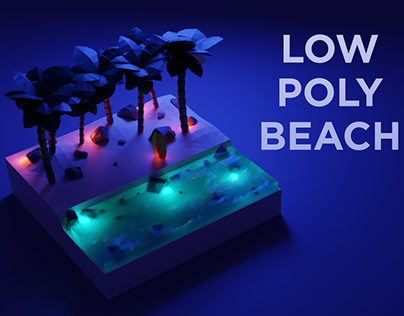 Low Poly Beach