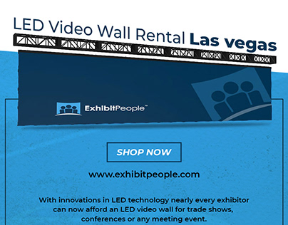 LED video wall rental Las Vegas