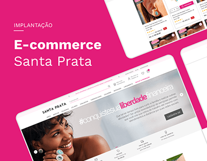 UI Design - E-commerce VTEX IO - Projeto Santa Prata