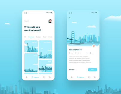 UI/UX Travel App 2020 Trends