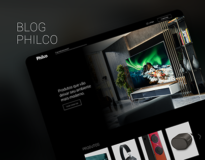 Project thumbnail - Website Philco | UI Design