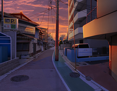Streets of Japanese Cities