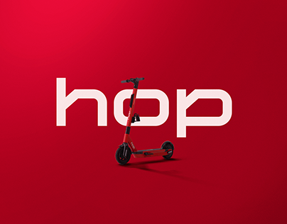 The new look, hop scooter, is out on the streets!
