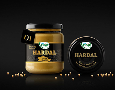 Pınar Premium Mustard / Packaging