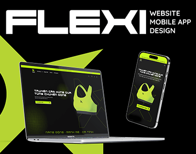 UIUX DESIGN | FLEXI Sport Bras Web/Mobile