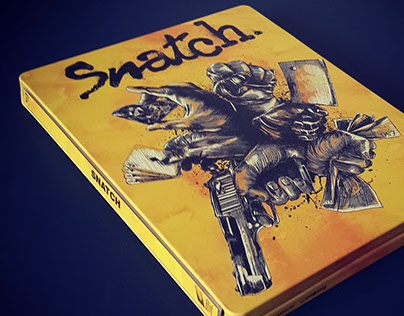 Snatch Blu-Ray DVD Steelcase Art