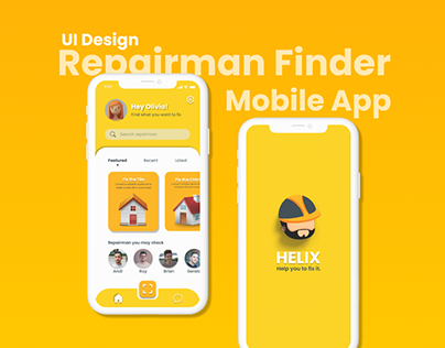 Project thumbnail - Repairman Finder Mobile App