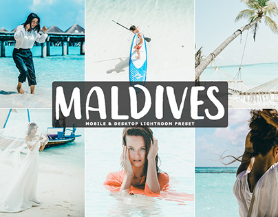 Free Maldives Mobile & Desktop Lightroom Preset