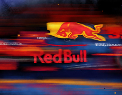 Red Bull Racing, free-hand illustration