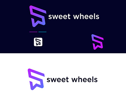 sweet wheels logo design with sw avelabe for sell