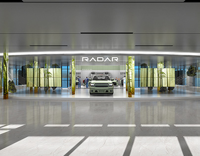RADAR雷达新能源汽车展厅