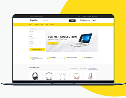 E-commerce web app