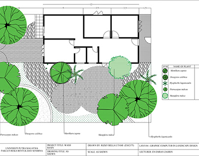 Planting plan and others autocad projects