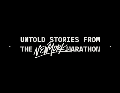 UNSEEN NYC - Untold Stories from the New York Marathon