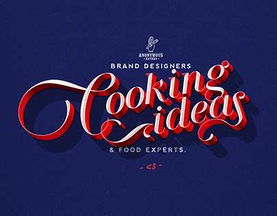 Cooking Ideas Lettering