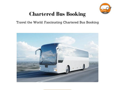 Travel the World: Fascinating Chartered Bus Booking