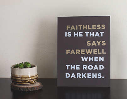 "Faithless Says Farewell"