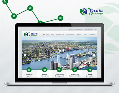 Tasnim Technology | Company website design