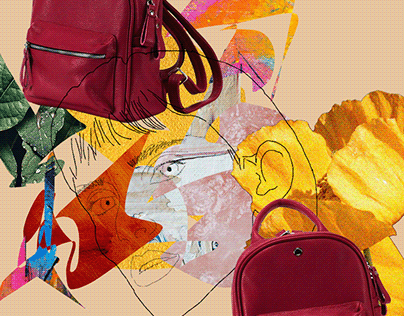 Collage & stop motion design for Ozerianko Bags