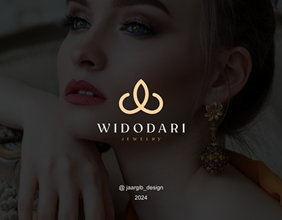 Widodari Jewelry Logo Design