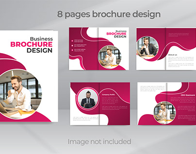 Corporate Company Profile Brochure Template Design