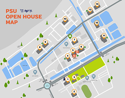 Map PSU Open House 2023
