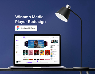 Winamp Media Player Redesign