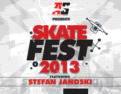 Skate Fest 2013 feat. Stefan Janoski poster