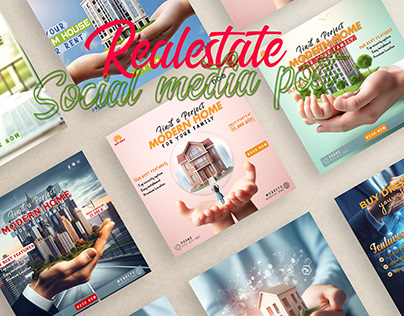 Real-estate Social Media Post Design
