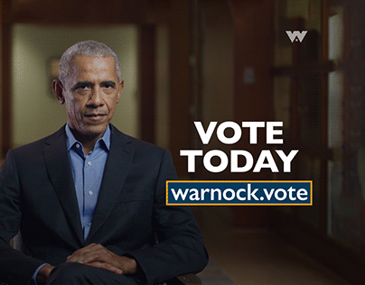 President Barack Obama For Warnock