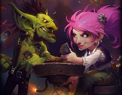 Game Hearthstone - Creatives and branding