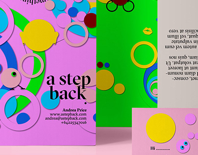Branding Identity for A Step Back