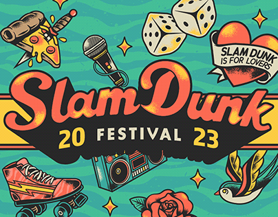 Slam Dunk Festival 2023 - Key Visual