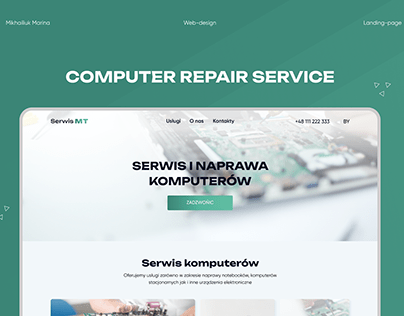 Website for Computer Repair Service
