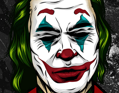 Fan Art vol.1: The Joker portrayed by Joaquin Phoenix