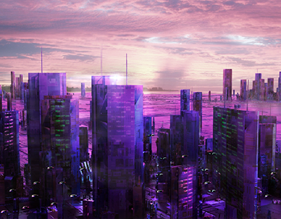 Sci-fi City Architectural Post Production