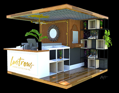 MALL BOOTH PROPOSAL FOR LUSTROUS