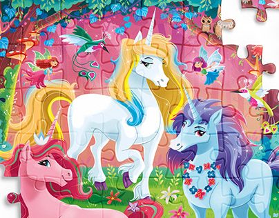 Magical Unicorns jigsaw puzzle