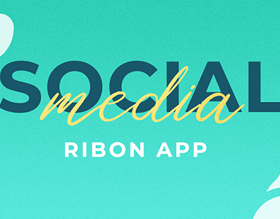 Social Media - Ribon App