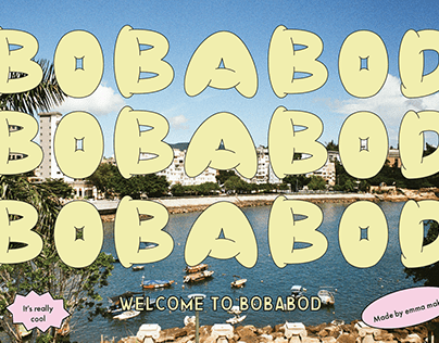 Bobabod Font