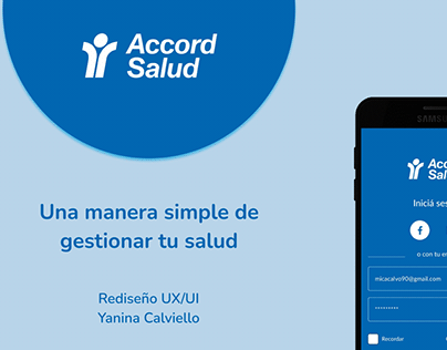 Accord salud - Rediseño app