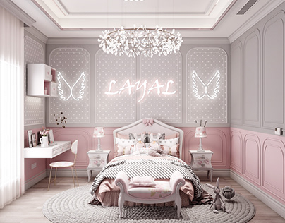 CUTE ROOM FOR BABY GIRL