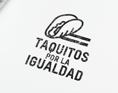 Logotipo -Taquitos por la Igualdad- Oxfam México