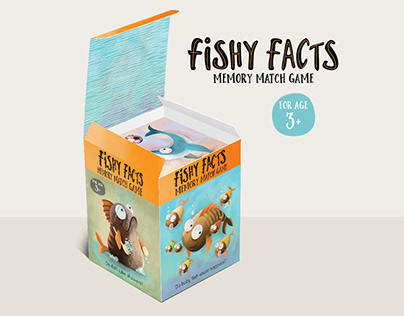 Fishy Facts Memory Card Game