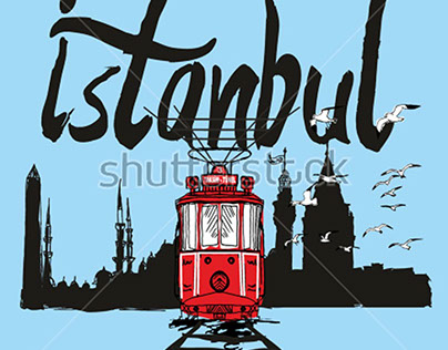 stock-vector-istanbul-tram-graphic-design-vector