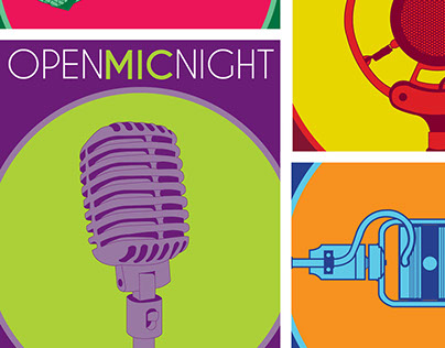 Poster Campaign | Open Mic Night
