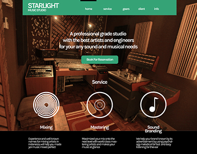 [Web UI] Starlight Music Studio
