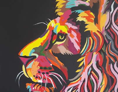 Leão de Judá - Pop Art