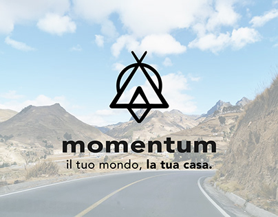 Momentum. Il tuo mondo, la tua casa | UI app project